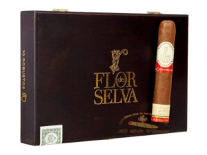 xi-ga-Flor-de-selva-No-20-Robusto-dung-trong-hop-go Xì gà Flor de Selva No 20 Robusto được đựng trong hộp gỗ